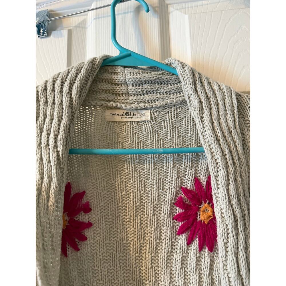 L-xl Natural Life open cardigan - Picture 3 of 3